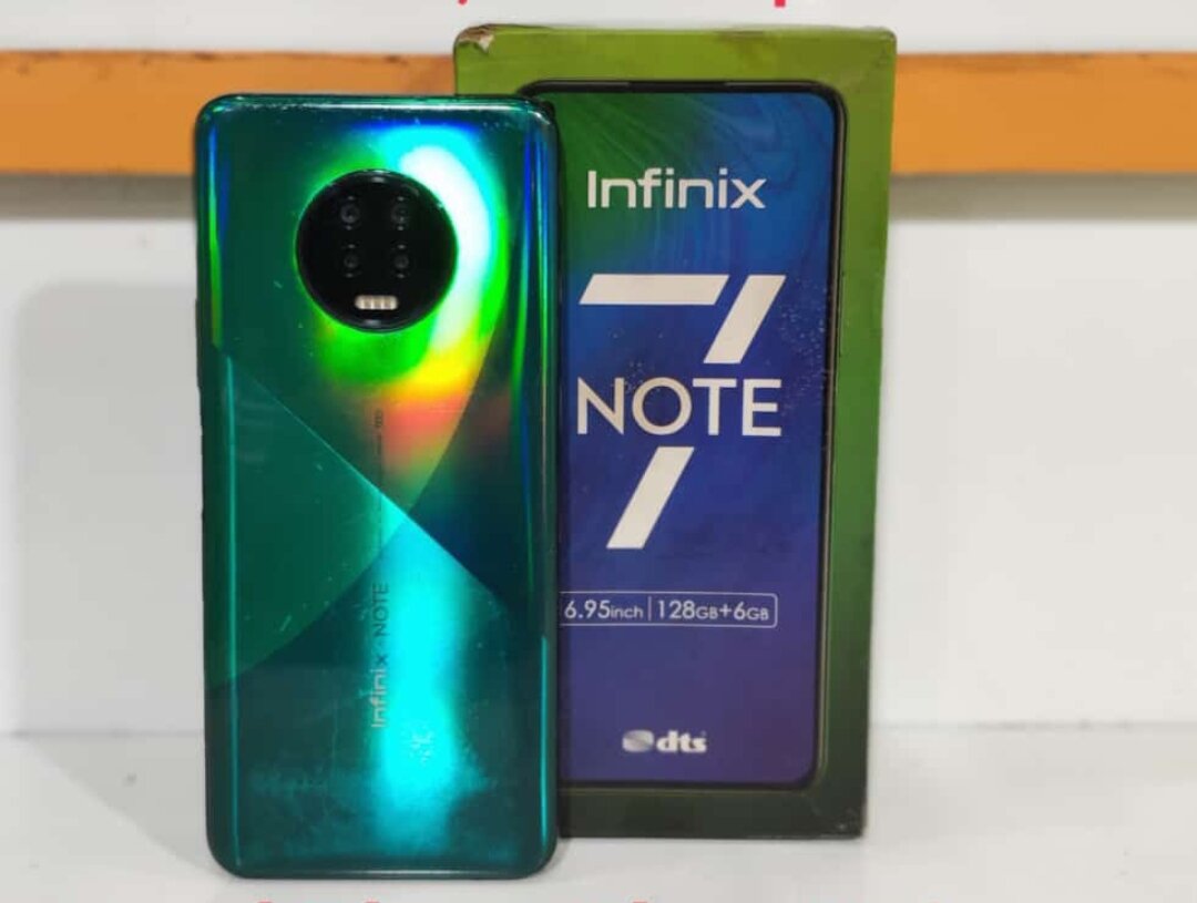 second infinix note 7 ram 6/128 fullset normal Harga  1,875,000 Ringgit*Penghantaran Percuma