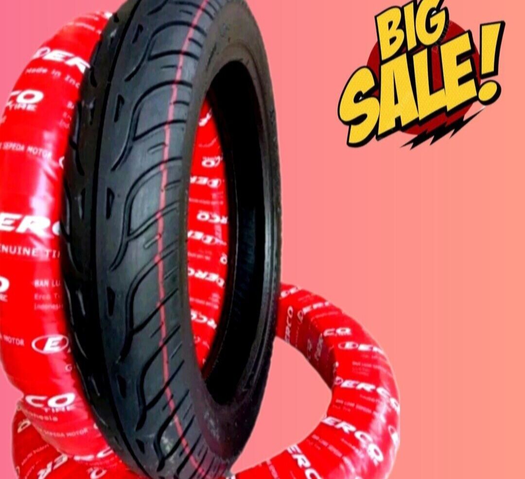 [Promo] Automatic Motorcycle Tires Tubles and Non-Tubles (Sizes That Can Be Selected Are 80/90 & 90/90) Ring 14 Harga 23,000 rupiah*Gratis Ongkir