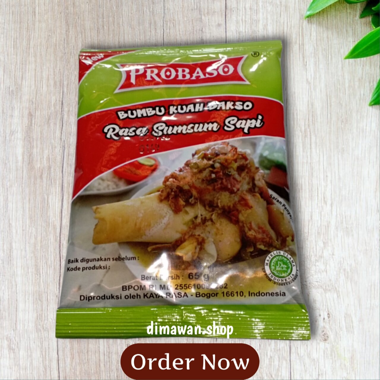 Probaso Tepung Bumbu Kuah Bakso Rasa Sumsum Sapi 65gram Lazada Indonesia