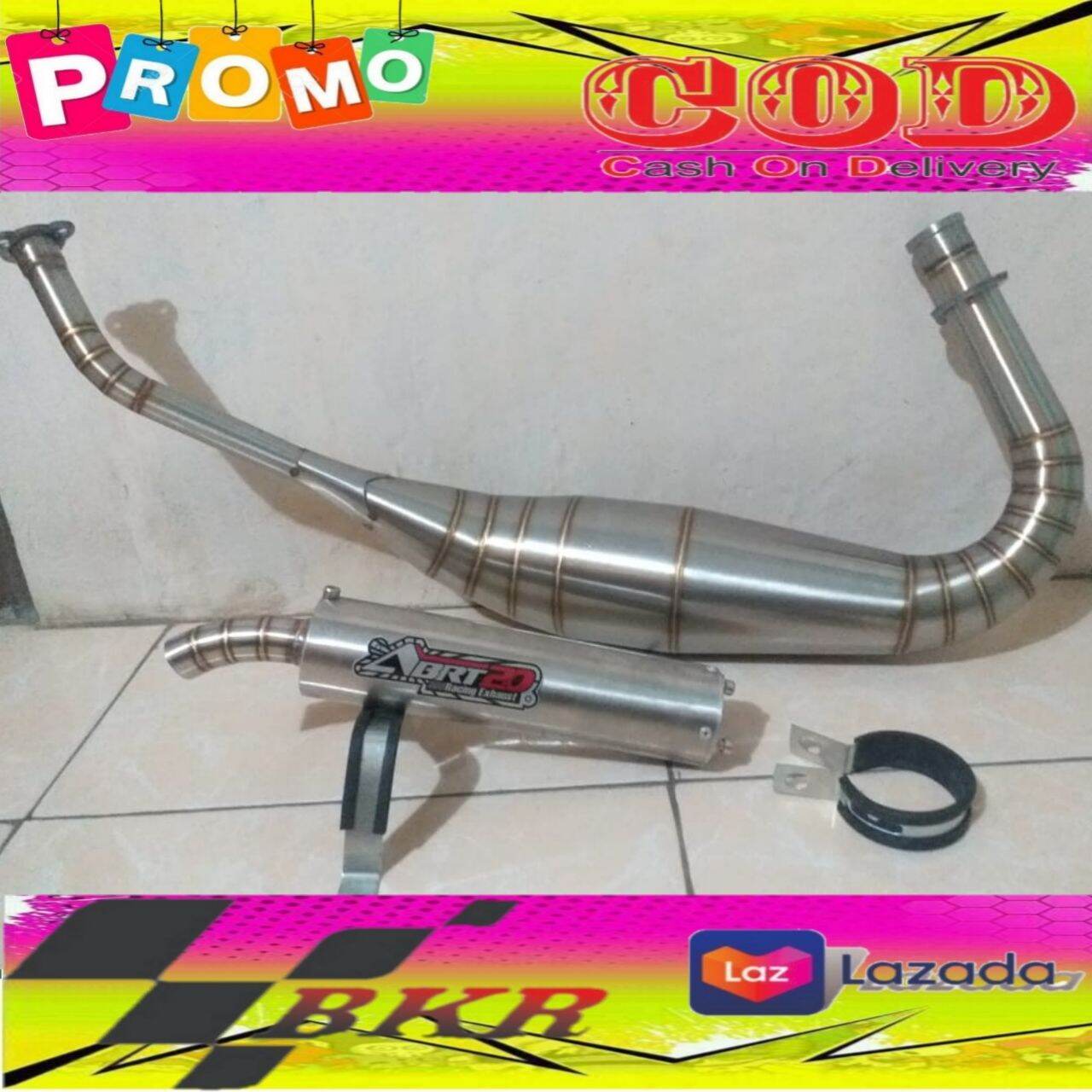 Knalpot Stainless ABRT RX KING RX SPECIAL Model Repsol Suara Garing Dan Bertenaga Lazada Indonesia