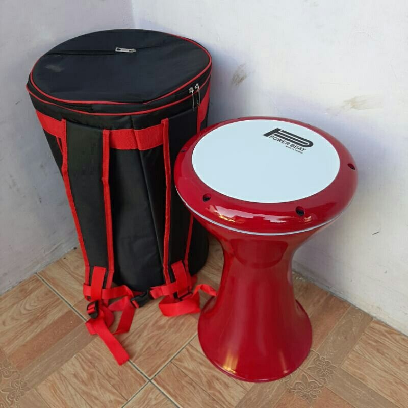 Darbuka Murah Polos Ukuran 8 Inc Fullset / Darbuka Terlaris Mika PB Original Bonus Kunci L / Darbuka Murah Fullset Tas Full Busa