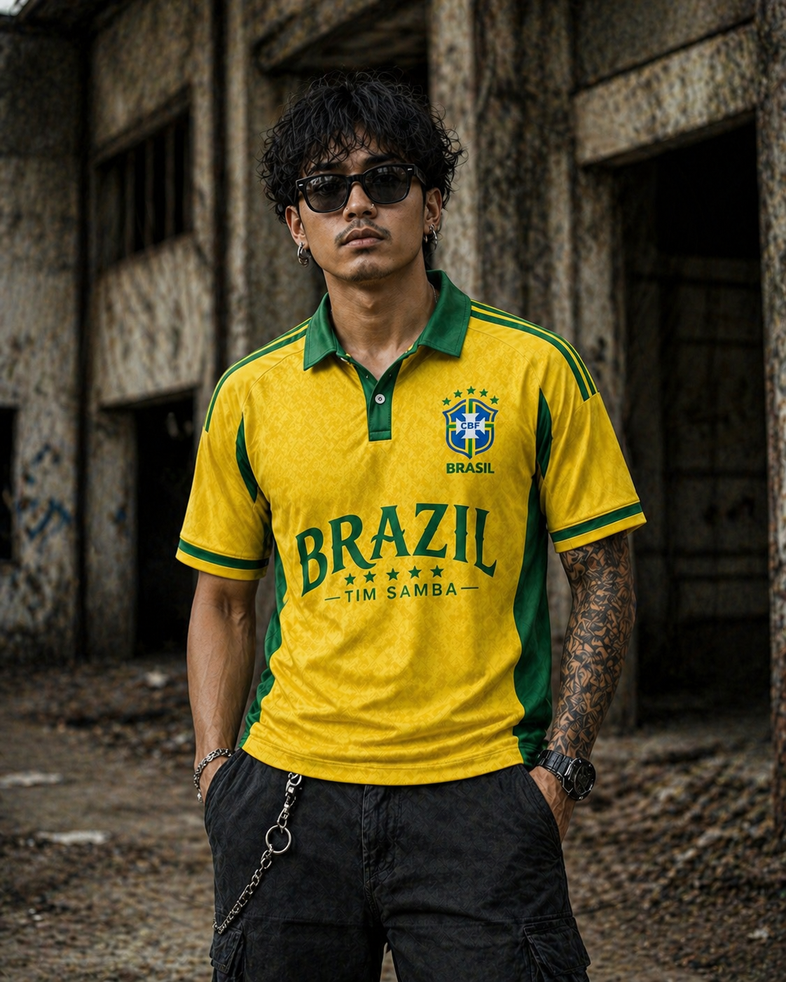 Casual Brazil Jersey World Cup Series Retro Fantasy Football Jersey 2026 World Cup Jersey Full Sublimation Printing |   Vintage Jersey |   Rugby Jersey |   Brazil Jersey |   Brazilian Clothes