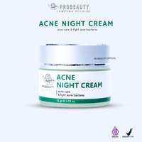 Cream Malam Probeauty Acne Night Krim Jerawat Dan Beruntusan