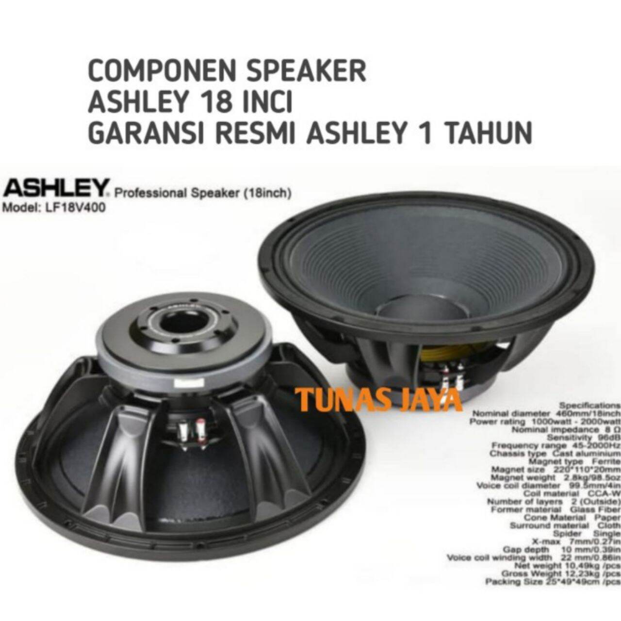 speaker ashley 18 inch lf18v400