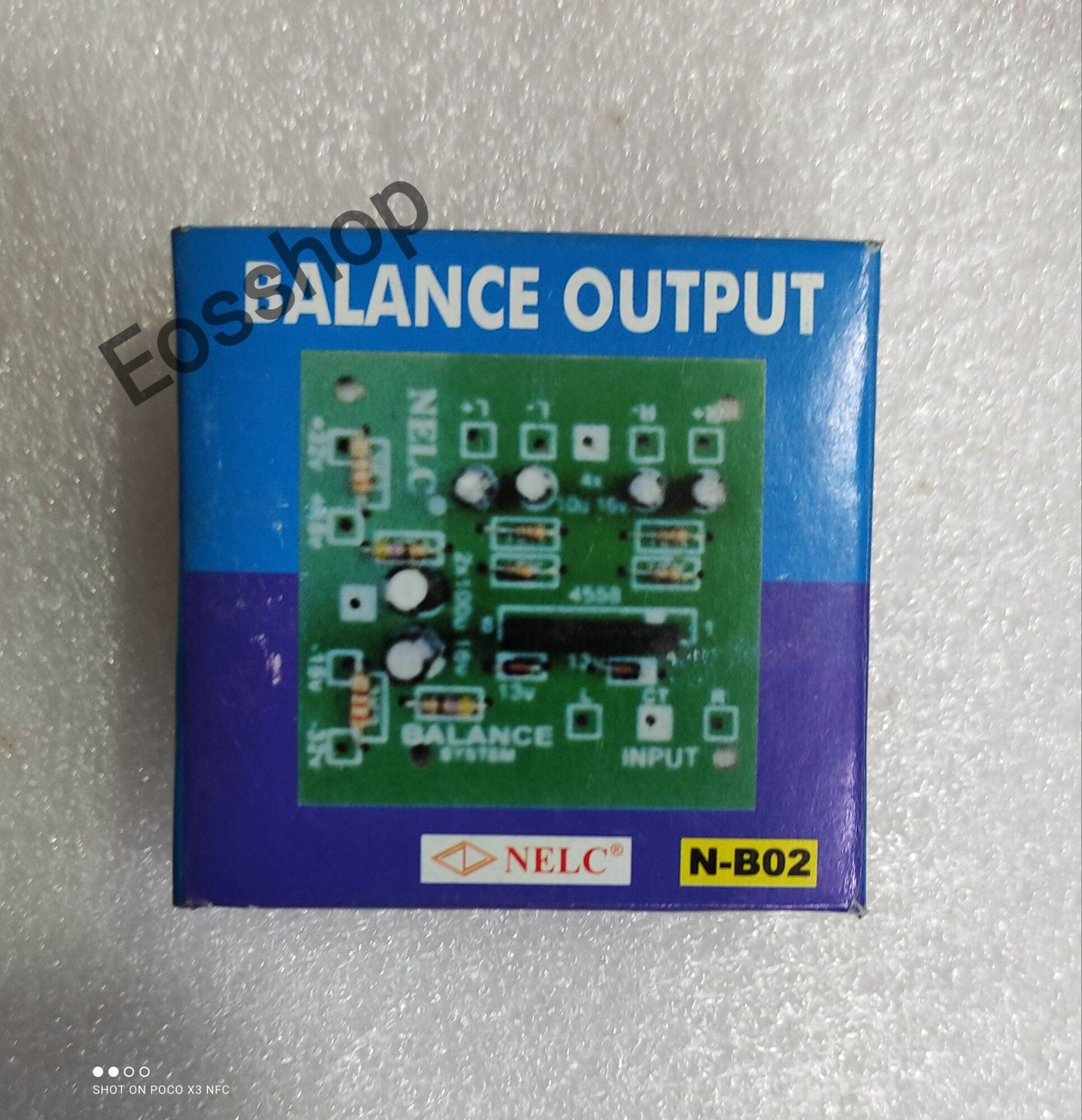 KIT BALANCE OUTPUT STEREO - KIT OUTPUT BALANCE RANGKAIAN ELEKTRONIK ...