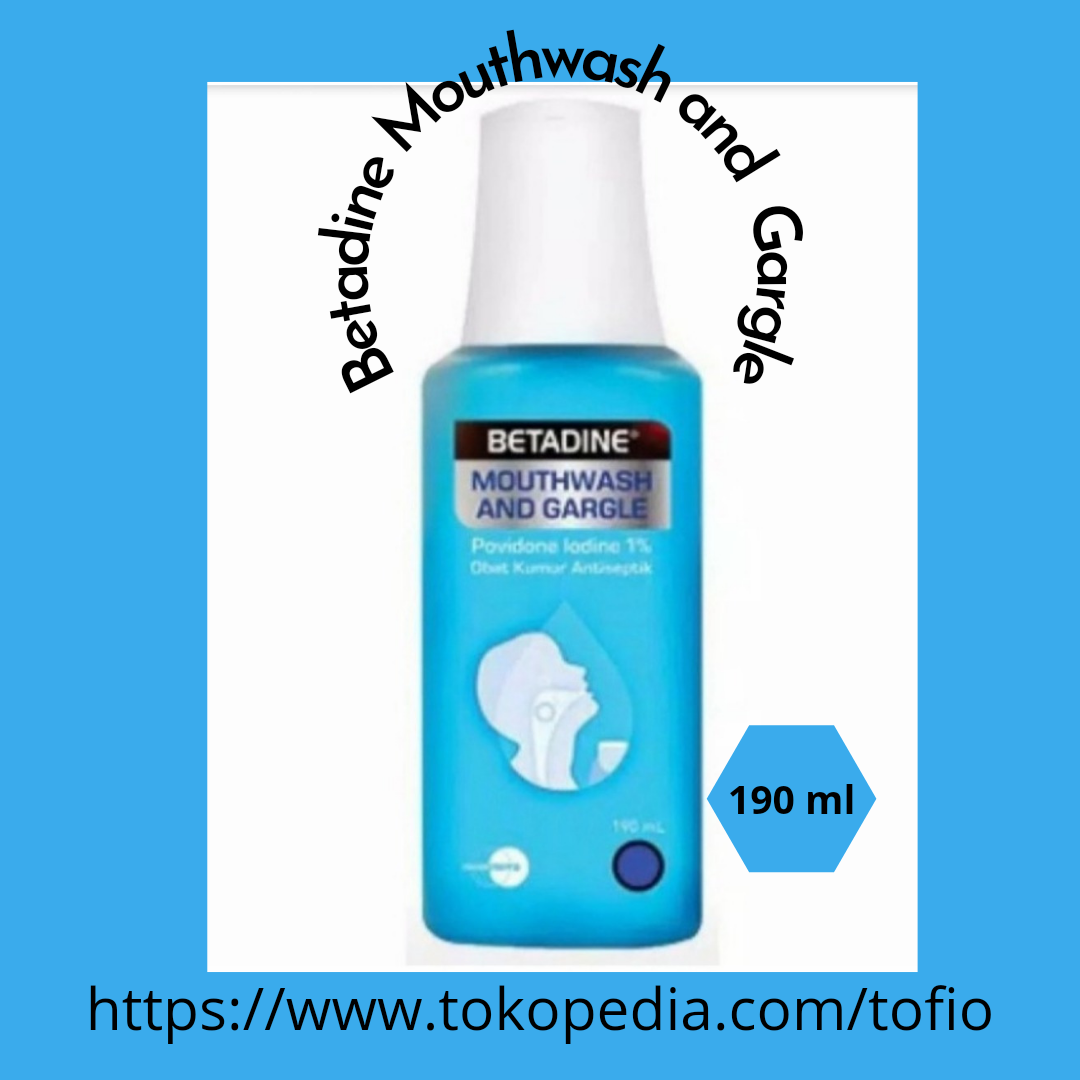 Betadine Kumur Mouthwash & Gargle 190ml Lazada Indonesia