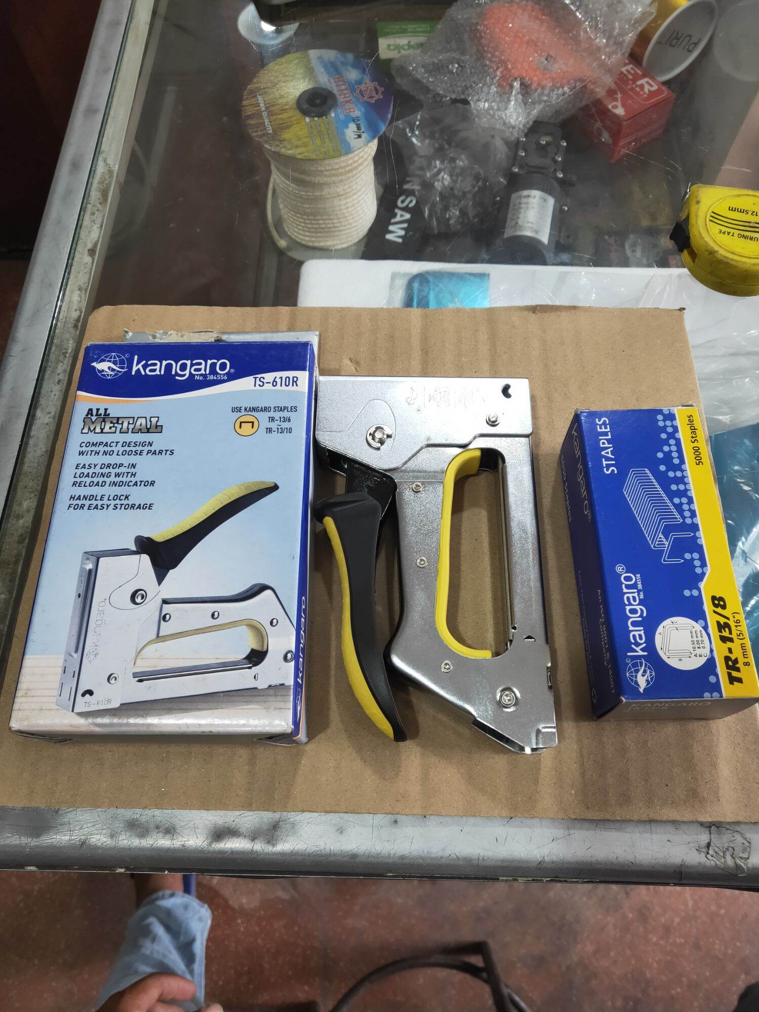 Kangaro Staple Gun TS610R Stapler yang Efisien dan Akurat Lazada Indonesia