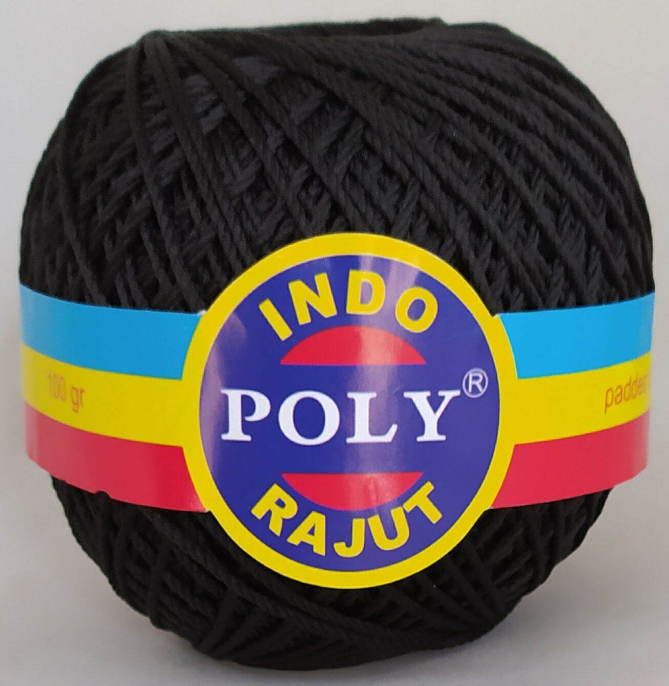 Benang Rajut Poly Indo Kilap D27 100gr – Polyindo Benang Tas Rajut Mengkilap Kuat
