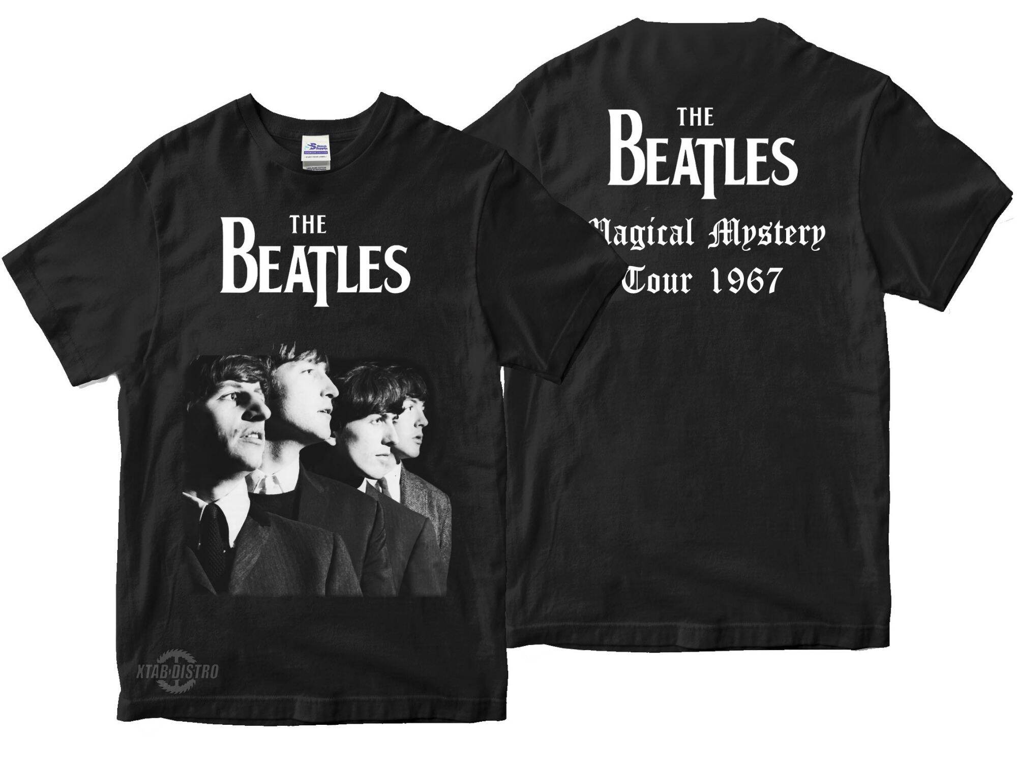 kaos THE BEATLES TOUR 1967 Premium Tshirt the beatles kaos