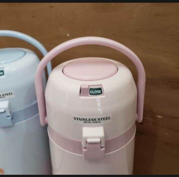 TERMOS AIR PANAS LION STAR PENCET BESAR / TERMOS PENCET LION STAR BERKUALITAS BAGUS TEBAL DAN AWET PANASNYA. 