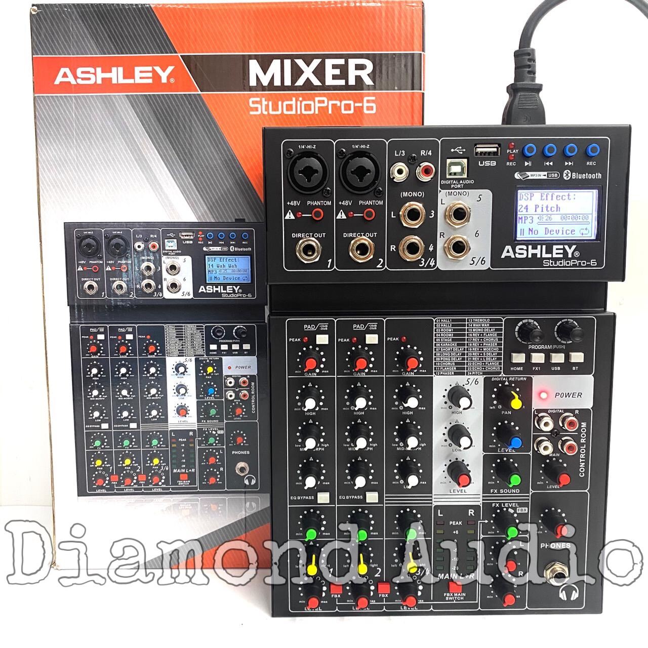 Mixer De Som 6 Canais Studio Link 6 Probass Usb Pc Bluetooth - PRO BASS -  Mesa de Som / Mixer - Magazine Luiza