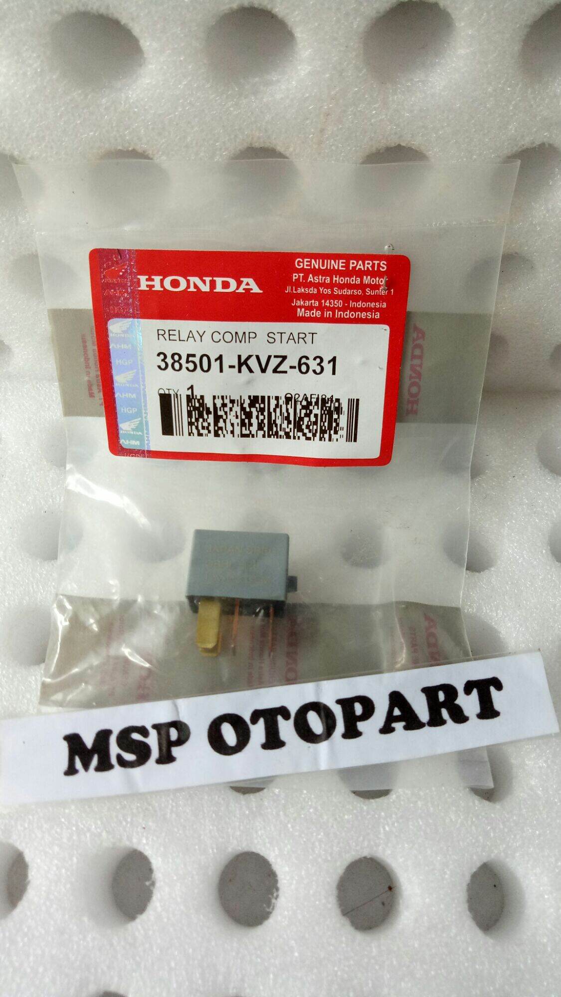 RELAY COMP START RELAY STATER BEAT CB 150 VERZA VARIO 150 ESP SUPRA GTR ...