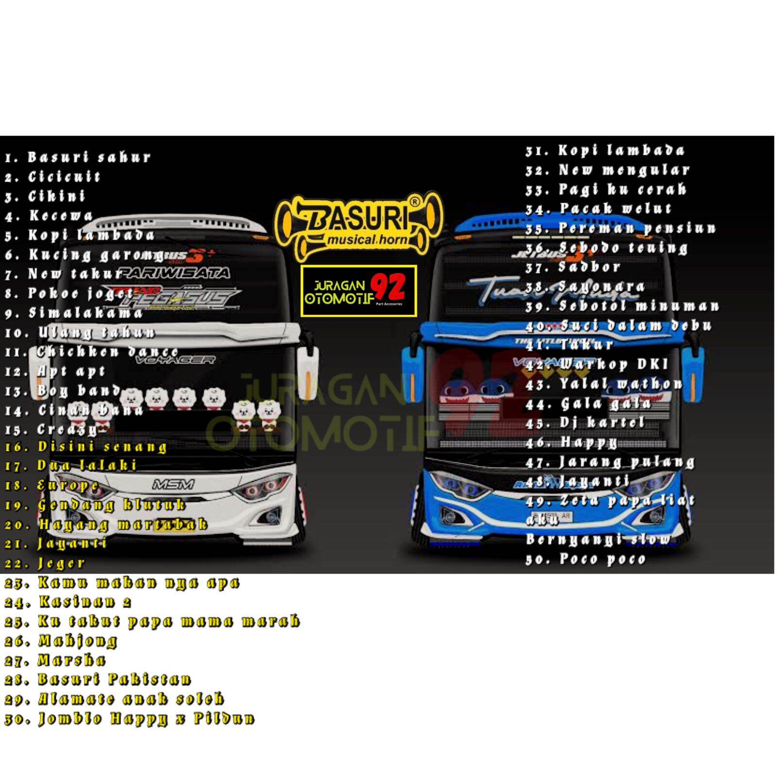 Vector Modul Basuri Replika Modul Telolet Bersuara Basuri/Klakson Basuri | Lazada Indonesia