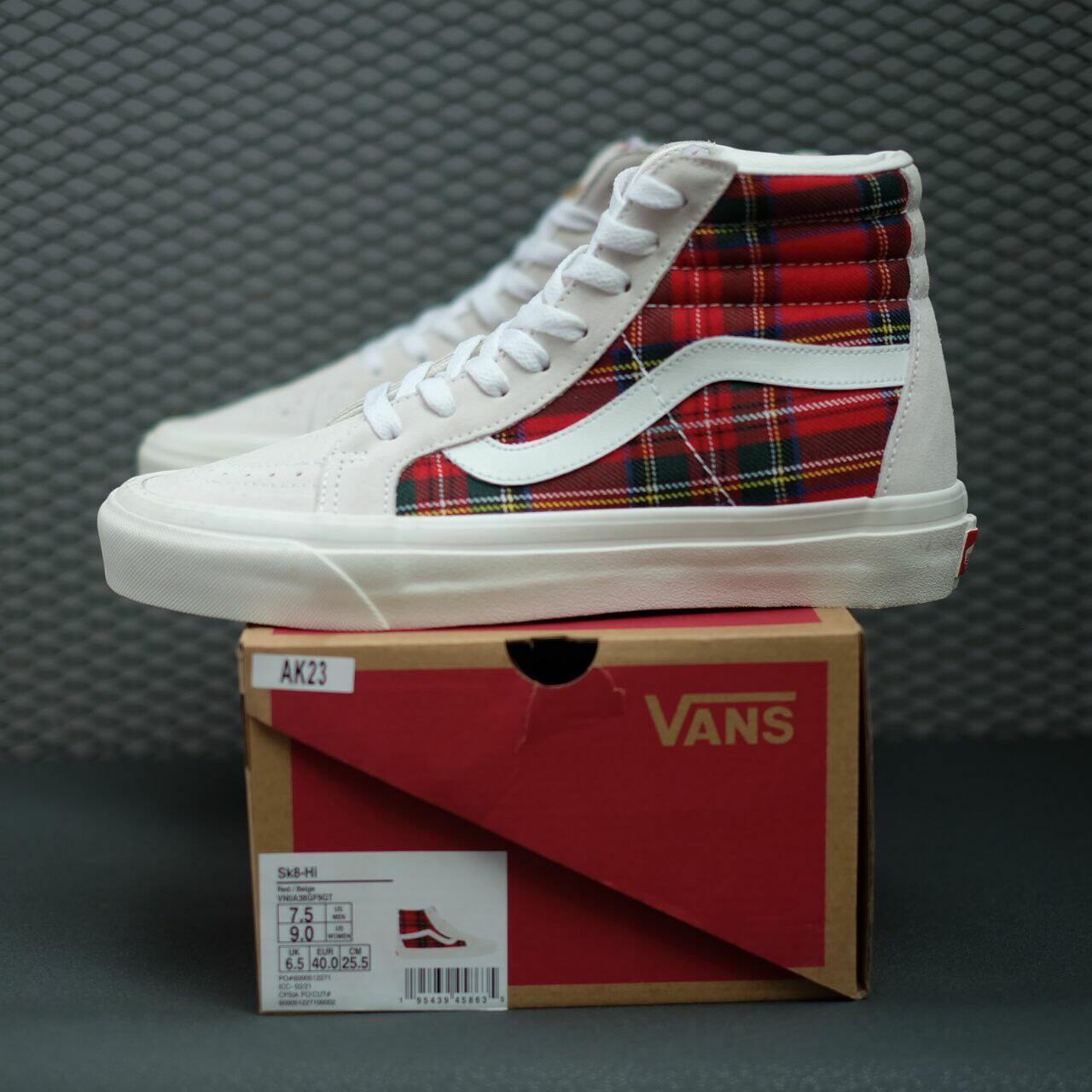 vans sk8 hi coral snake