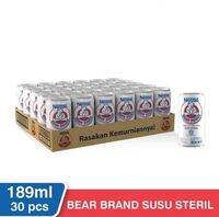 Nestle Bear Brand Susu Steril Ready To Drink (1 dus/30 pcs)