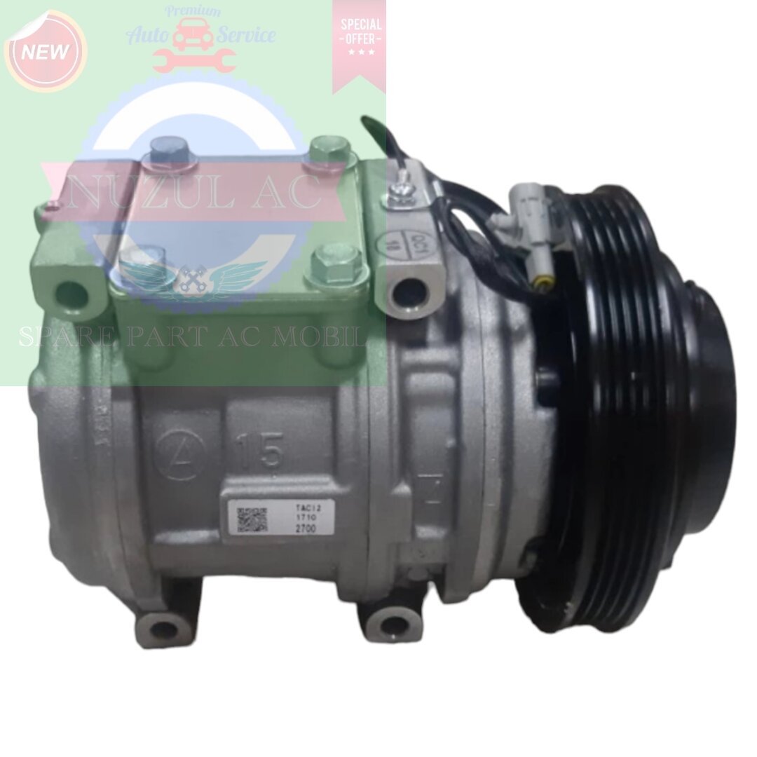 Compresor Compressor Ac Mobil Toyota Soluna Assy, Lengkap tinggal pasang Merk : Denso Coolgear Asli (New/Baru) Harga 2,095,000 rupiah*Gratis Ongkir