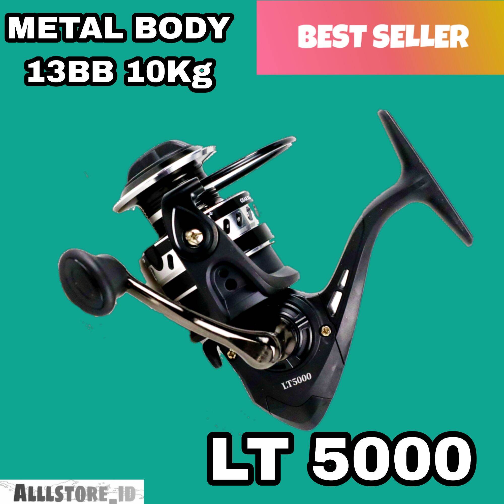 PROMO Reel Pancing Gold Sharking NX6000 Metal drag 12kg- 5.2:1 Gear Ratio  Terkuat Termurah REEL SHIMANO FUGU DAIWA SILVER RAYS REL LAUT REL GALATAMA  REEL LAUT REEL GALATAMA REEL TERKUAT REEL POWER