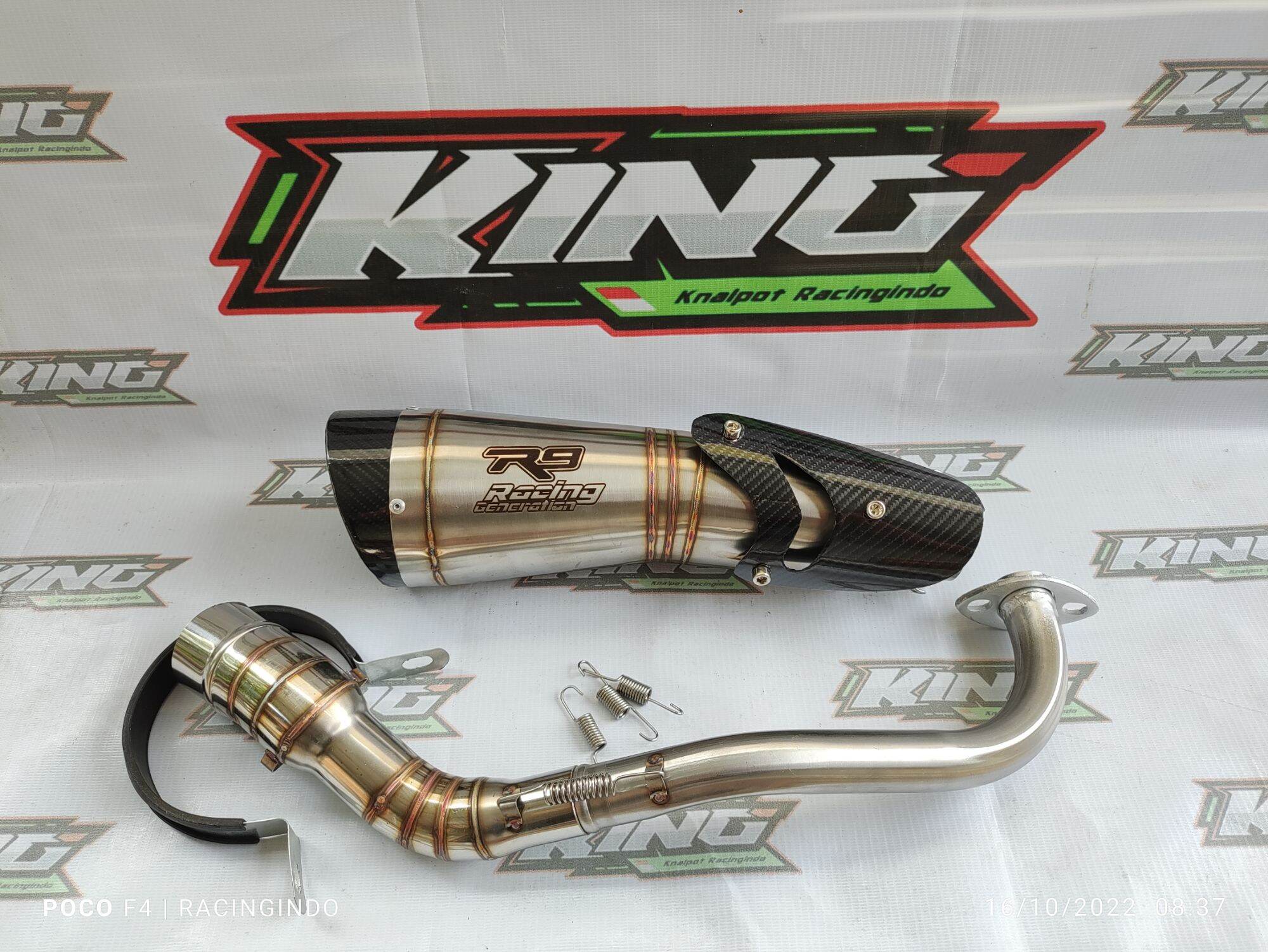 knalpot racing r9 h2 ss nmax old atau new aerox old atau new honda adv