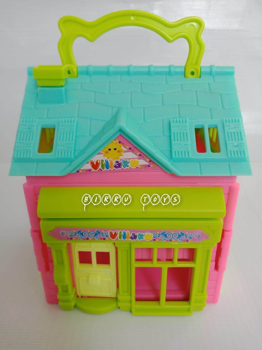 Mainan Rumah Rumahan VILLAKU Rumah Barbie Desain Rumah Boneka Lazada Indonesia