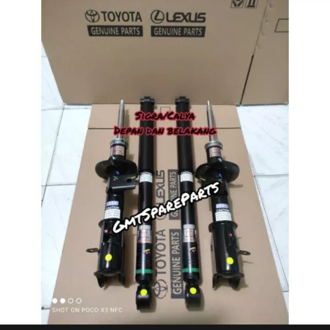 Shockbreaker shock Absorber Sigra new Cayla Depan Belakang Original Harga 850,000 rupiah*Gratis Ongkir