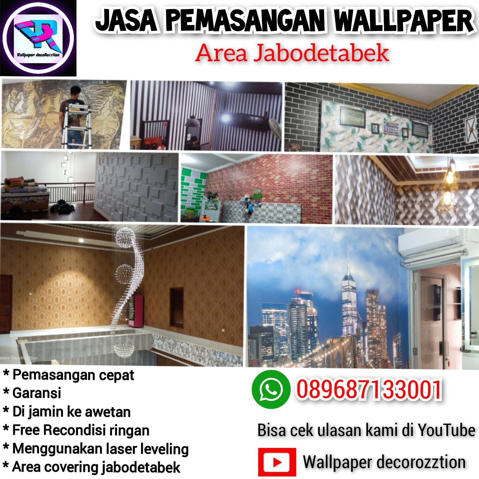Jasa Pasang Wallpaper untuk Interior Rumah Makin Cantik di Malang   TribunJualBelicom