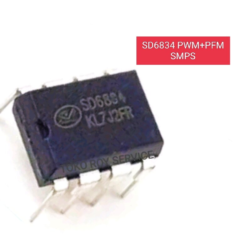 thumbnail image 2 of 5pcs SD6834 Power PWM Controller IC - DIP-8 Package 2 of 5