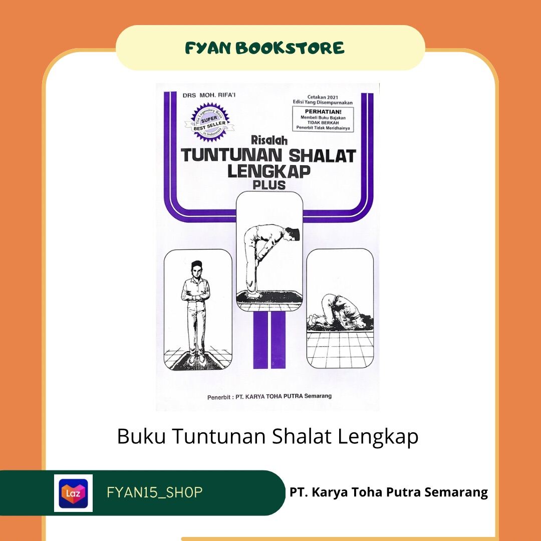 Fyan Book Store Buku Risalah Tuntunan Shalat Lengkap Plus Cetakan