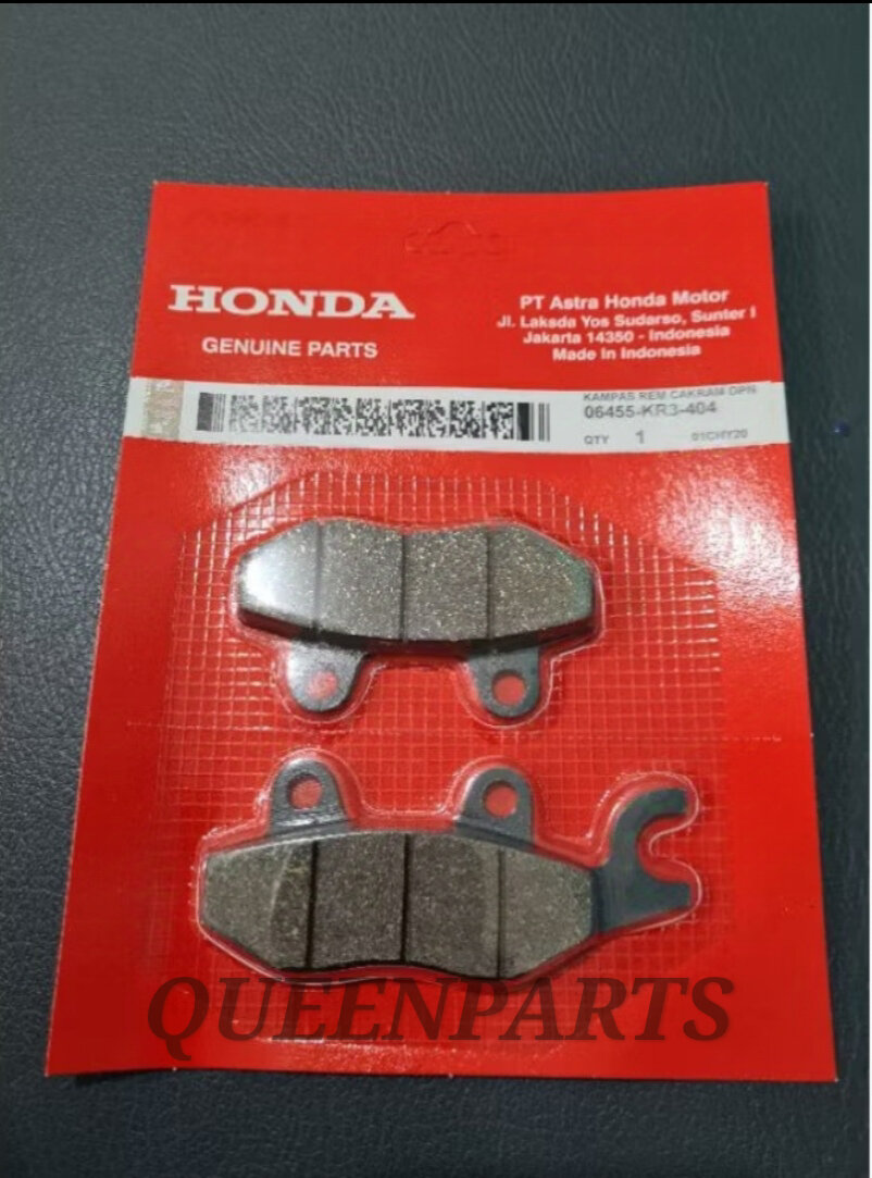 Kampas Rem depan Honda Supra x Supra fit Kharisma Harga 15,200 rupiah*Gratis Ongkir