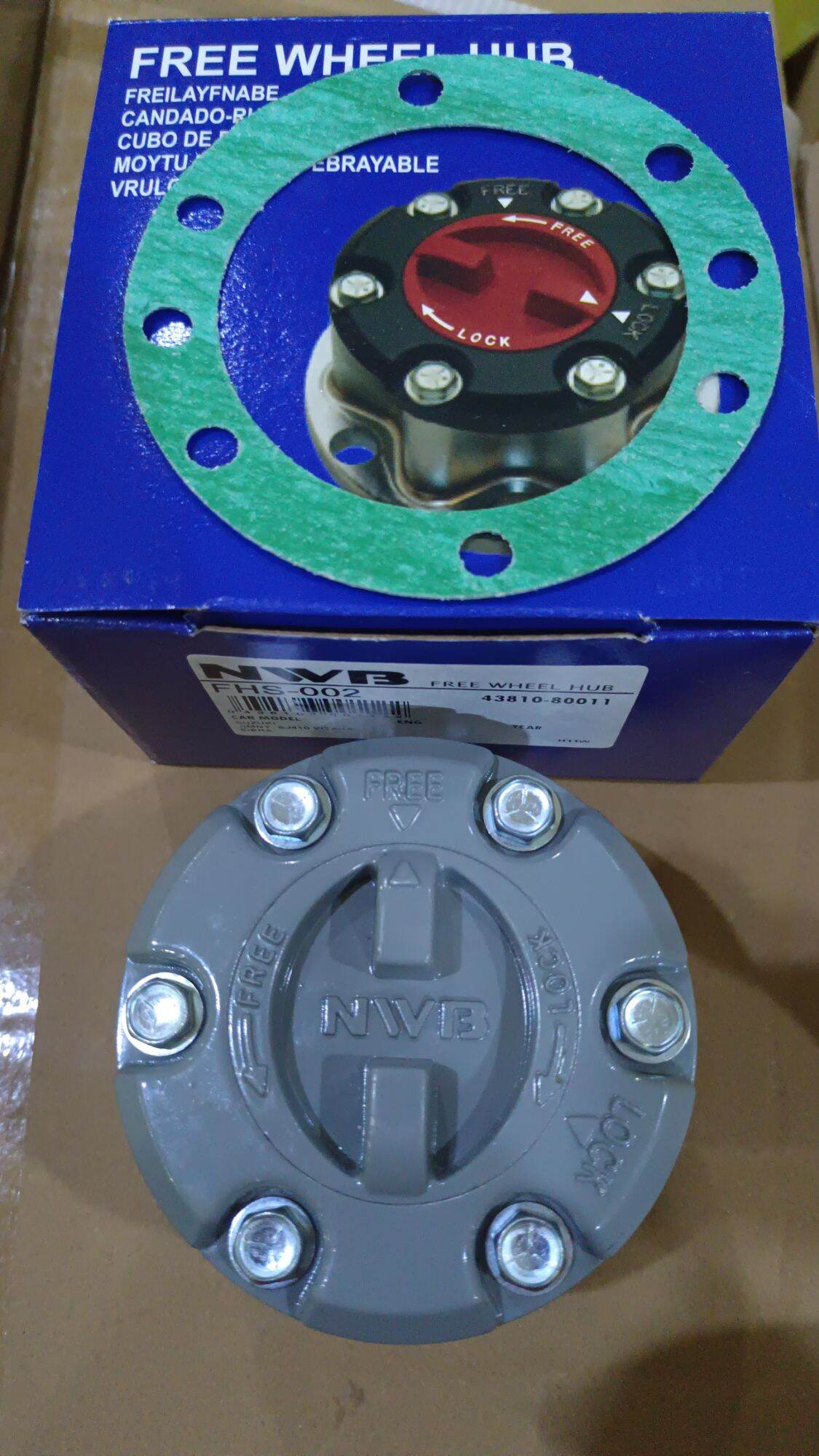 FREE LOCK JIMMY KATANA SJ410 VITARA SIERA FREE WHEEL HUB 43810-80011 HARGA 2PC Harga 1,350,000 rupiah*Gratis Ongkir
