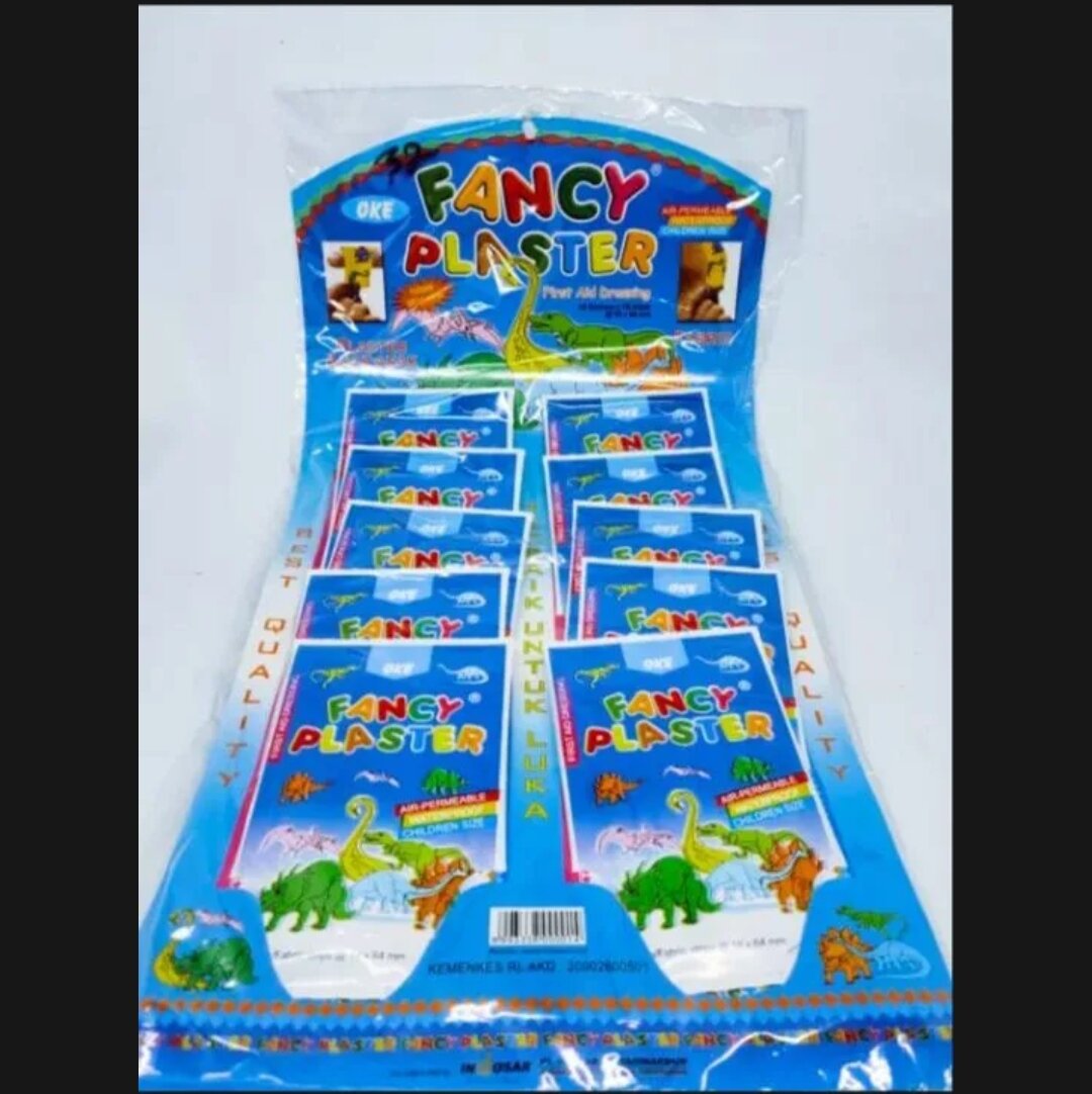 Fancy Plaster plester perekat luka / obat luka gores / warna warni