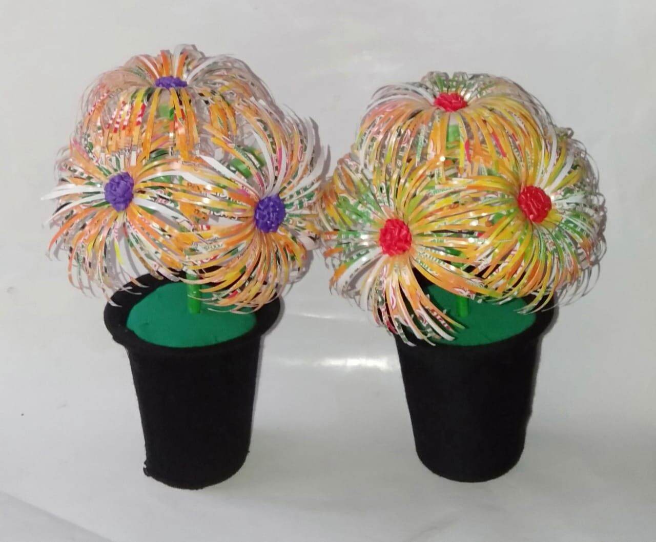 kerajinan tangan dari barang bekas cup minuman | Lazada Indonesia