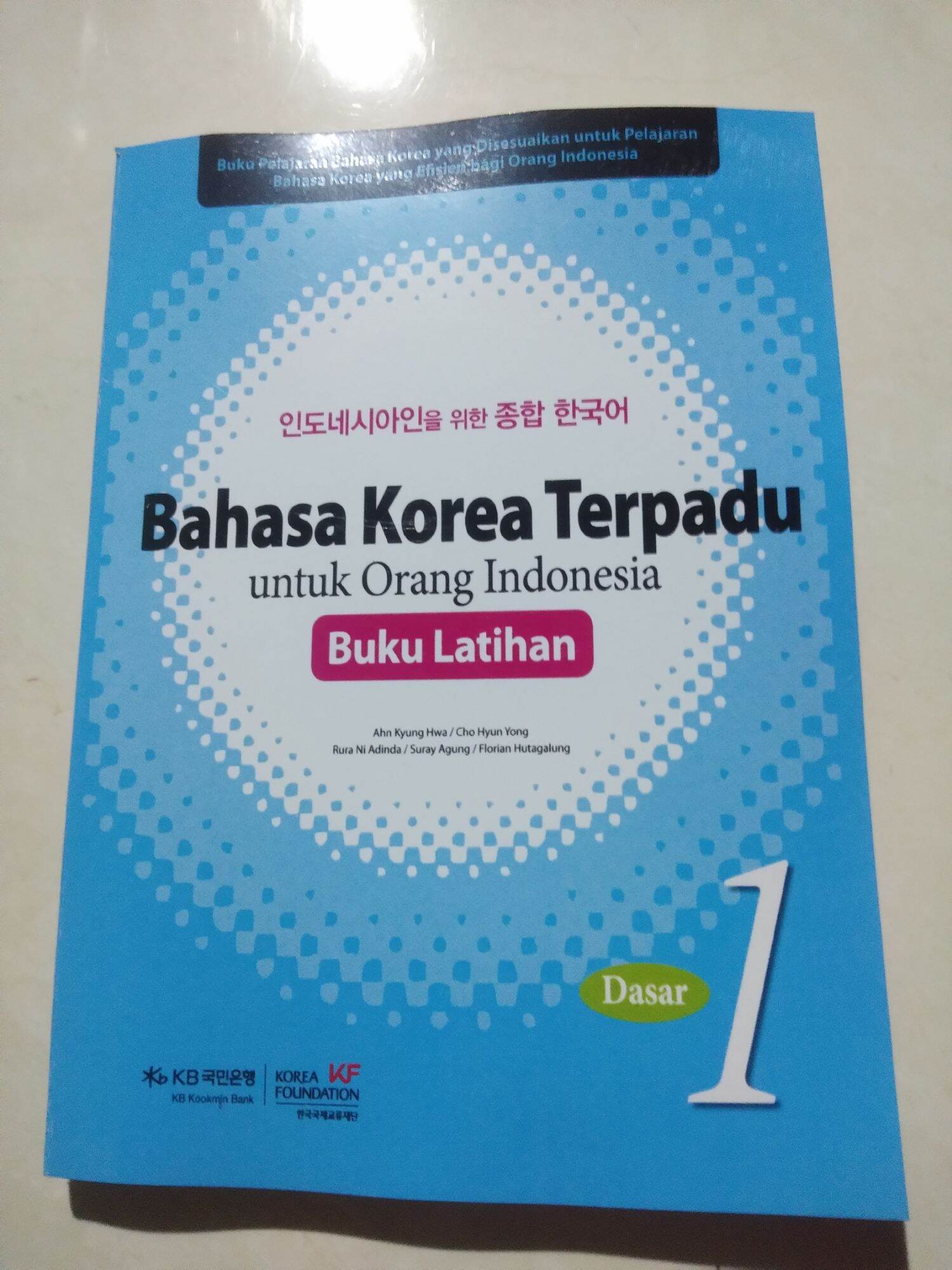 Bahasa Korea Terpadu Dasar 1ahn Kyung Hwa Lazada Indonesia