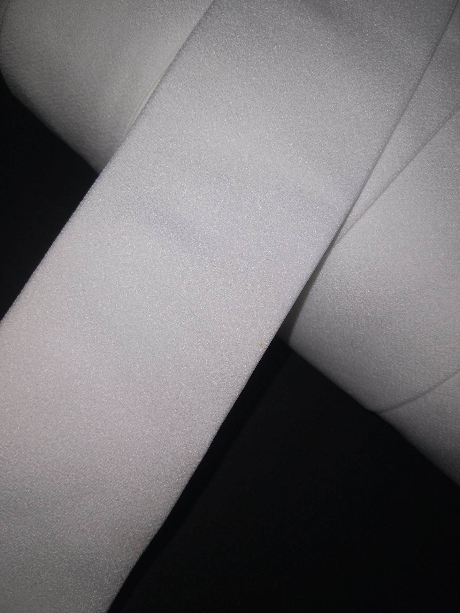 karet elastis polos putih 4 cm.per meter