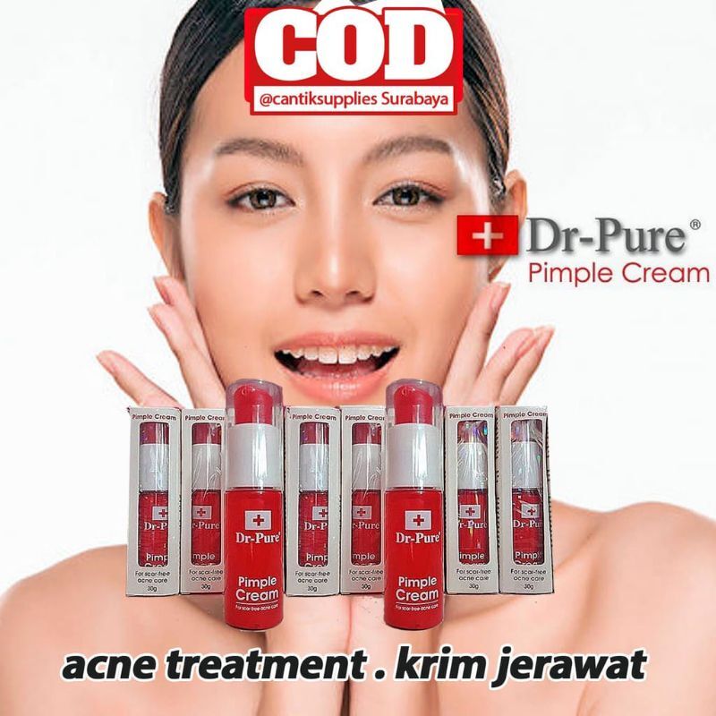 DR PURE PIMPLE CREAM Lazada Indonesia