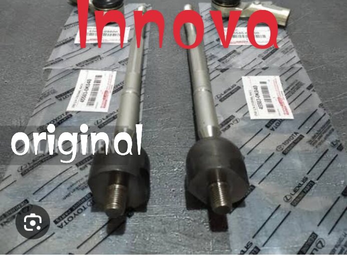 Rack end long tierod innova sepasang kiri kanan original Harga 250,100 rupiah*Gratis Ongkir