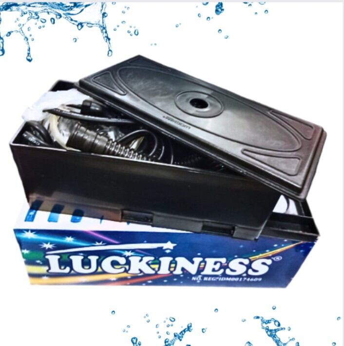 POMPA AQUARIUM LUCKINESS 800F BOX FILTER KECIL MEDIA FILTER AQUARIUM