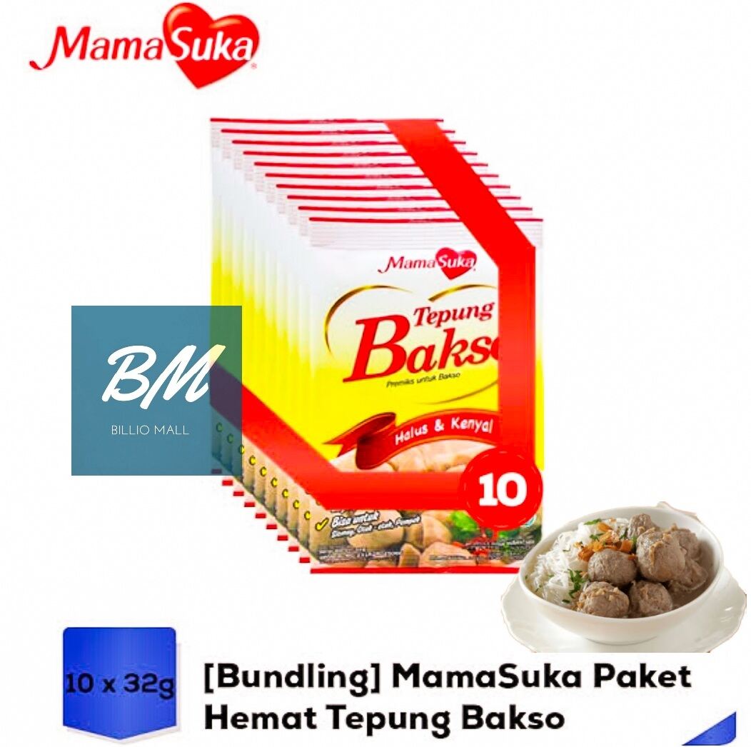 Mamasuka Tepung Bakso Renceng 10 X 32 Gr Mamasuka Tepung Bakso 10 Pcs