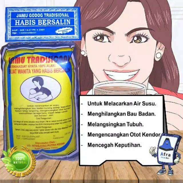 jamu habis bersalin rebus