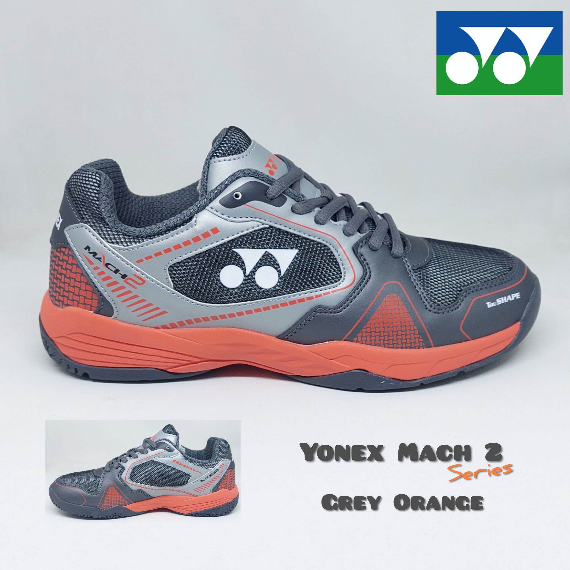 NEW Sepatu Badminton YONEX MACH Series Sepatu Olahraga Mesh