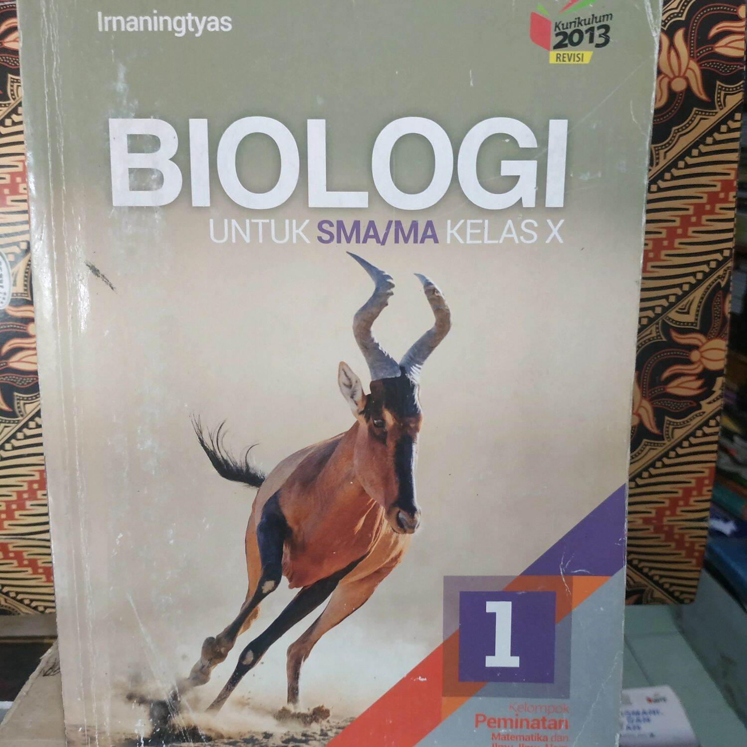 Buku Biologi Kelas 10 Erlangga Irnaningtyas Lazada Indonesia