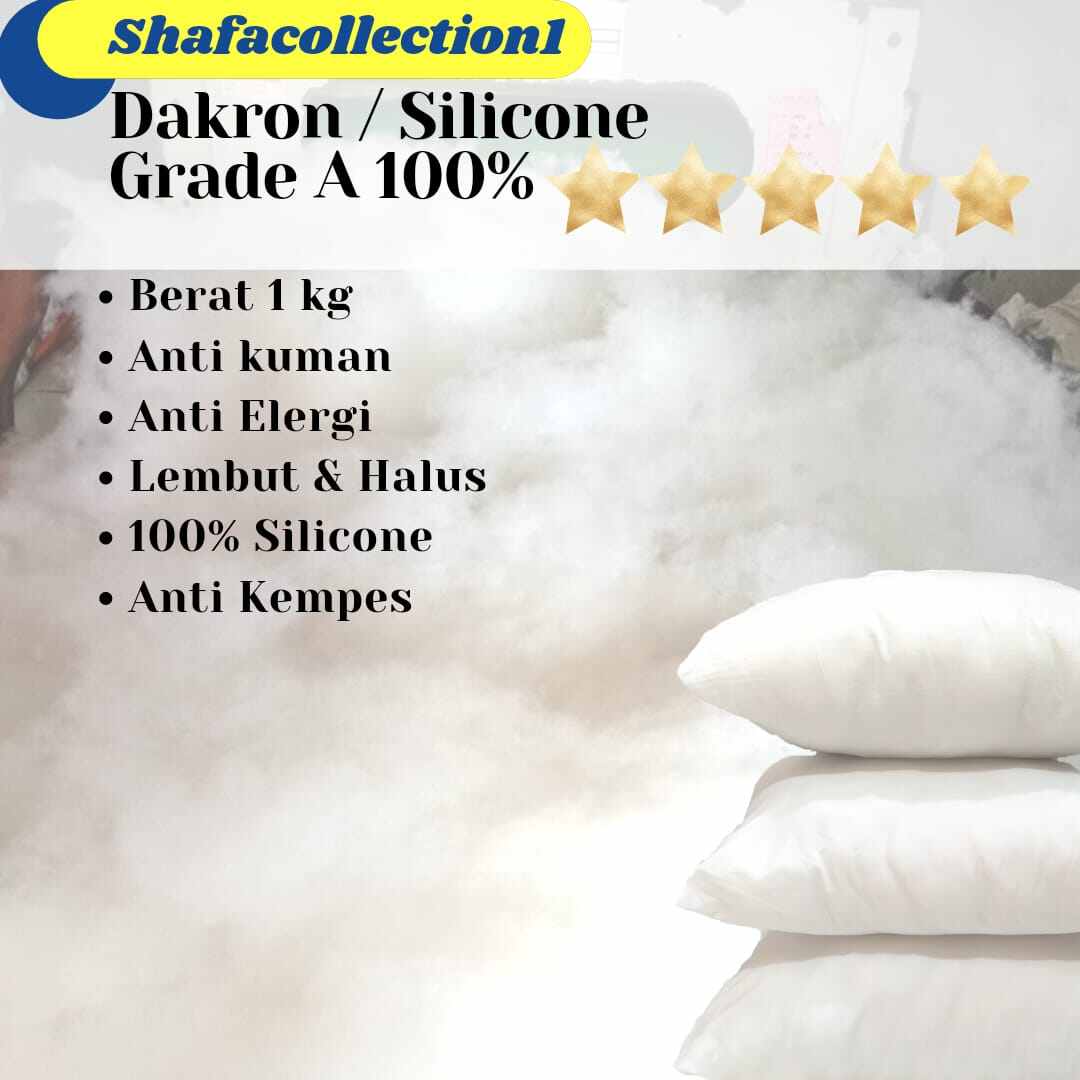 [PROMO] Dakron Silicone Grade A Harga 23,000 rupiah*Gratis Ongkir