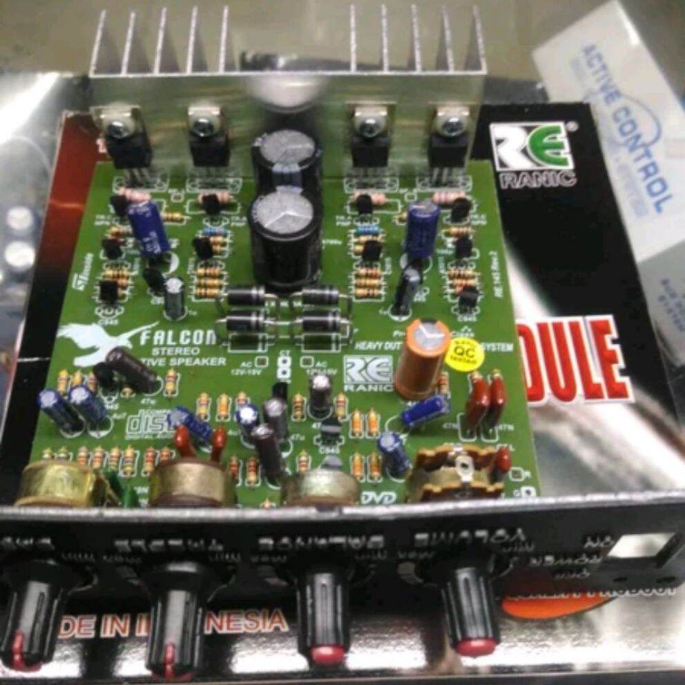 rangkaian kit modul speaker aktif speaker modul tip 4142 sudah lengkap
