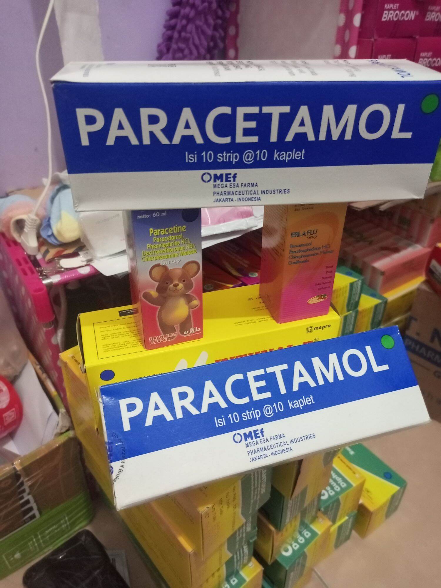 paracetamol mef 500mg Lazada Indonesia