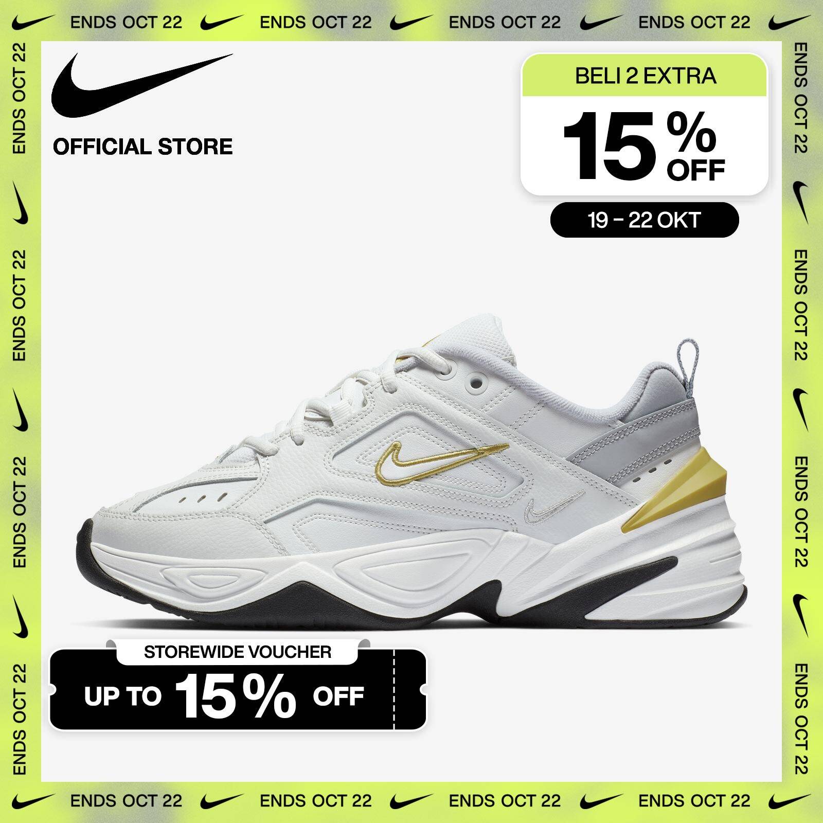 Nike Sepatu Wanita M2K Tekno Platinum Tint [AO3108-009] Lazada