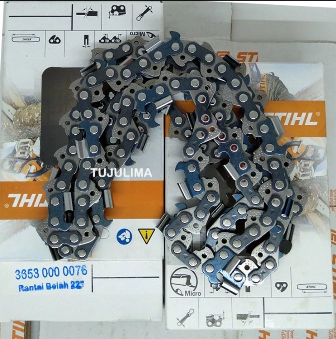 Rantai Chain Saw Stihl Inch Cm Belah Original Lazada Indonesia