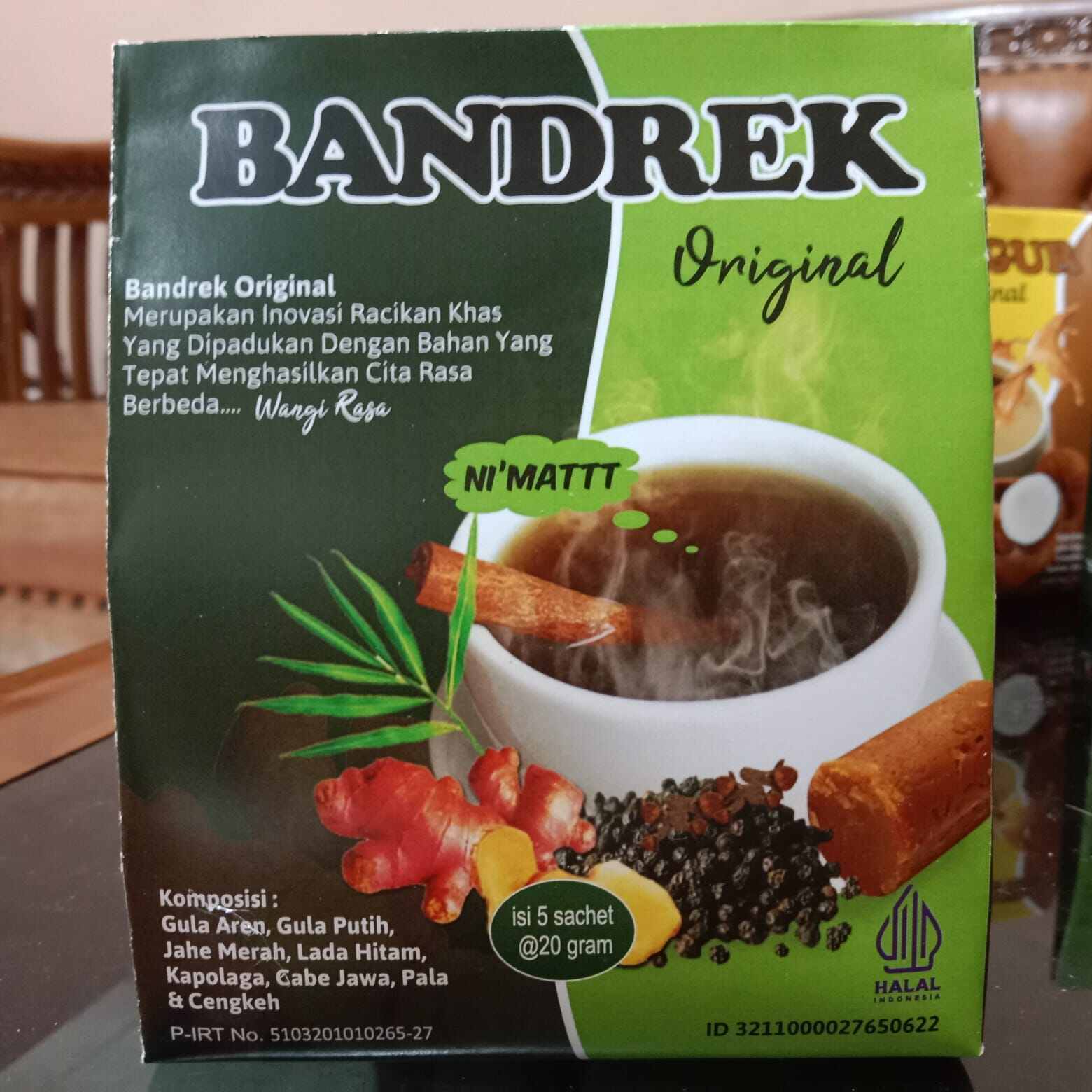 Bandrek Original Minuman Tradisional Minuman Kesehatan Minuman Stamina