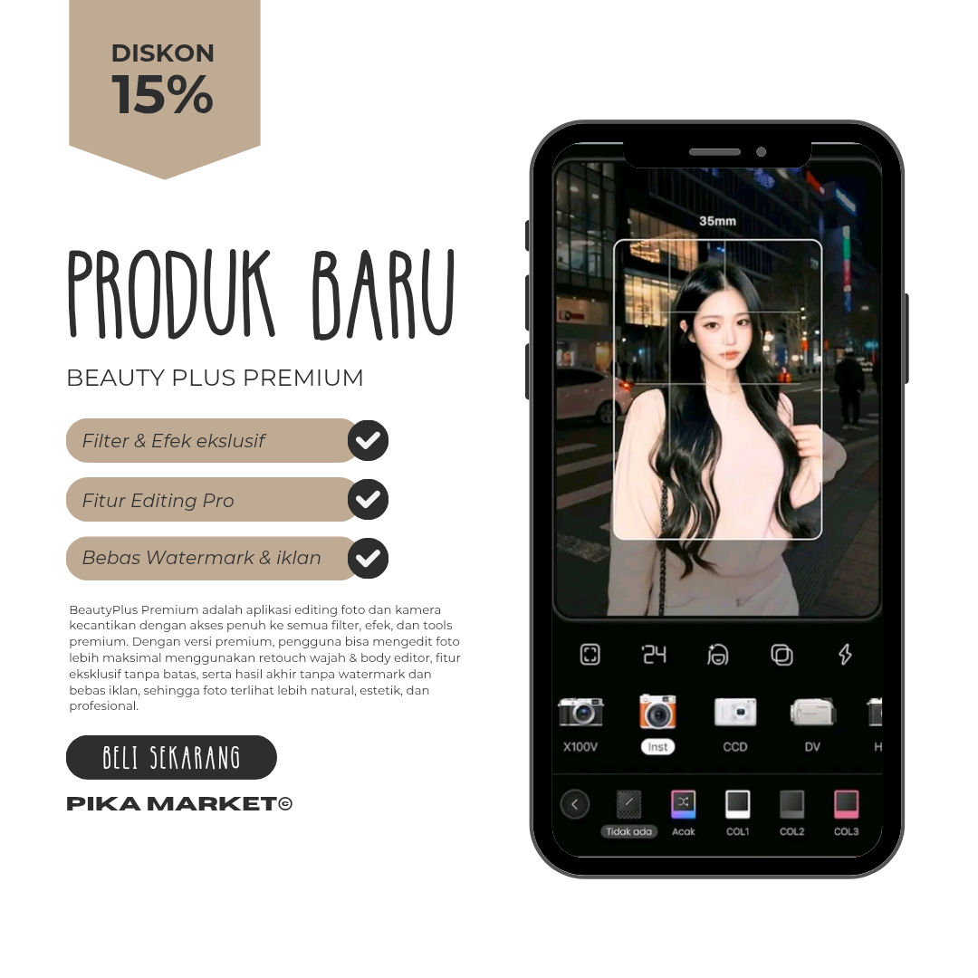 Photo Editing Beautyplus Ios Beauty Plus Beauty Premium Tahun| IOS