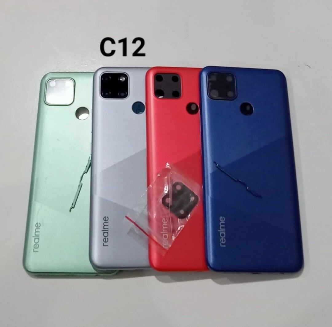 REALME C12 RMX2189 Casing Housing BackDoor Cover Body Belakang