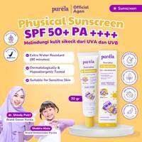 Purela Baby Physical Sunscreen Anak SPF 50+ PA++++ 30 gr  Water Resistant Suitable for Sensitive Skin Dermatologically & Hypoallergenic Skincare Untuk Bayi & Anak