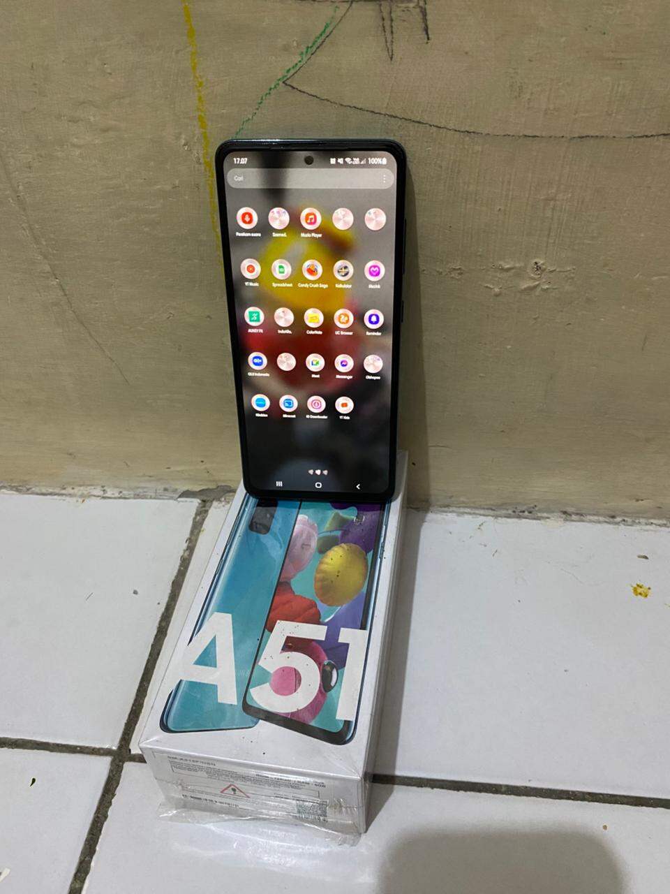 SAMSUNG A51 RAM 6/128GB SECOND FULLSET Harga 1,750,000 rupiah*Gratis Ongkir